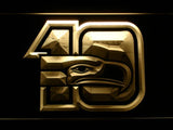 Seattle Seahawks 12s LED Neon Sign USB - Yellow - TheLedHeroes