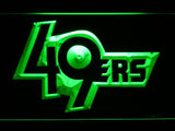 San Francisco 49ers (4) LED Neon Sign Electrical - Green - TheLedHeroes