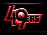 San Francisco 49ers (4) LED Neon Sign Electrical - Red - TheLedHeroes