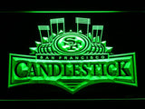 San Francisco 49ers Candlestick Park LED Neon Sign USB - Green - TheLedHeroes