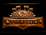 San Francisco 49ers Candlestick Park LED Neon Sign Electrical - Orange - TheLedHeroes