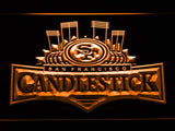 FREE San Francisco 49ers Candlestick Park LED Sign - Orange - TheLedHeroes