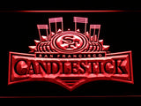 FREE San Francisco 49ers Candlestick Park LED Sign - Red - TheLedHeroes