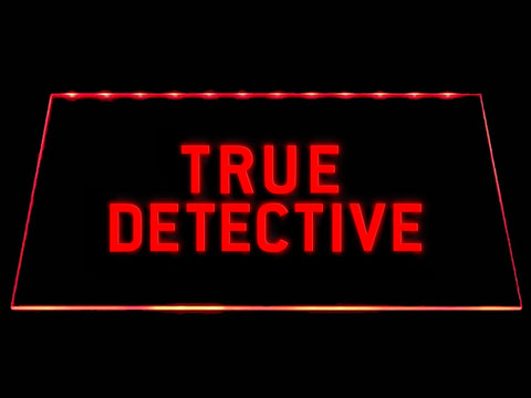 True Detective LED Neon Sign USB - Red - TheLedHeroes