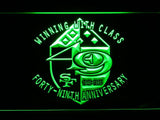 San Francisco 49ers 49th Anniversary LED Neon Sign Electrical - Green - TheLedHeroes