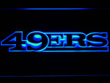 FREE San Francisco 49ers (5) LED Sign - Blue - TheLedHeroes