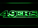 FREE San Francisco 49ers (5) LED Sign - Green - TheLedHeroes