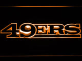 San Francisco 49ers (5) LED Neon Sign Electrical - Orange - TheLedHeroes
