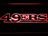 San Francisco 49ers (5) LED Neon Sign Electrical - Red - TheLedHeroes