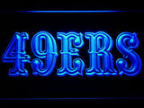 San Francisco 49ers (6) LED Neon Sign Electrical - Blue - TheLedHeroes