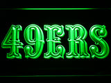 FREE San Francisco 49ers (6) LED Sign - Green - TheLedHeroes