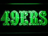 San Francisco 49ers (6) LED Neon Sign Electrical - Green - TheLedHeroes