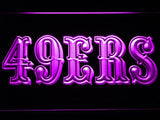 San Francisco 49ers (6) LED Neon Sign Electrical - Purple - TheLedHeroes