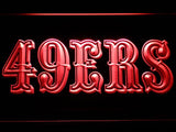 San Francisco 49ers (6) LED Neon Sign Electrical - Red - TheLedHeroes