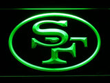 San Francisco 49ers (8) LED Neon Sign Electrical - Green - TheLedHeroes