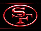 San Francisco 49ers (8) LED Neon Sign Electrical - Red - TheLedHeroes