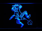 San Francisco 49ers (9) LED Neon Sign Electrical - Blue - TheLedHeroes