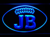 San Diego Chargers John Butler LED Neon Sign USB - Blue - TheLedHeroes