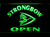 Strongbow Open LED Neon Sign USB - Green - TheLedHeroes