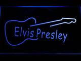 Elvis Presley Guitar LED Neon Sign USB - Blue - TheLedHeroes