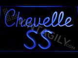 Chevrolet Chevelle SS LED Sign - Blue - TheLedHeroes