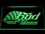 FREE Budweiser Nascar LED Sign - Green - TheLedHeroes