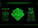 Doctor Who  LED Neon Sign USB - Green - TheLedHeroes