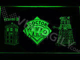 Doctor Who  LED Sign - Green - TheLedHeroes