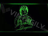 Diego Maradona LED Neon Sign USB - Green - TheLedHeroes
