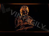 Diego Maradona LED Neon Sign USB - Orange - TheLedHeroes