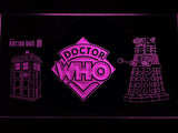 Doctor Who  LED Neon Sign USB - Purple - TheLedHeroes