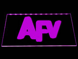 FREE AFV - America's Funniest Home Videos LED Sign - Purple - TheLedHeroes