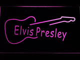Elvis Presley Guitar LED Neon Sign USB - Purple - TheLedHeroes