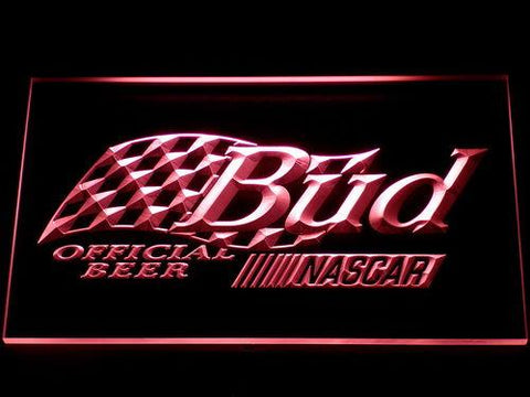 Budweiser Nascar LED Neon Sign Electrical - Red - TheLedHeroes