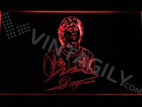 Diego Maradona LED Neon Sign USB - Red - TheLedHeroes