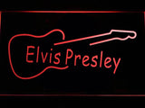 Elvis Presley Guitar LED Neon Sign USB - Red - TheLedHeroes