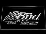 Budweiser Nascar LED Neon Sign USB - White - TheLedHeroes
