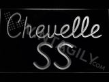 Chevrolet Chevelle SS LED Sign - White - TheLedHeroes