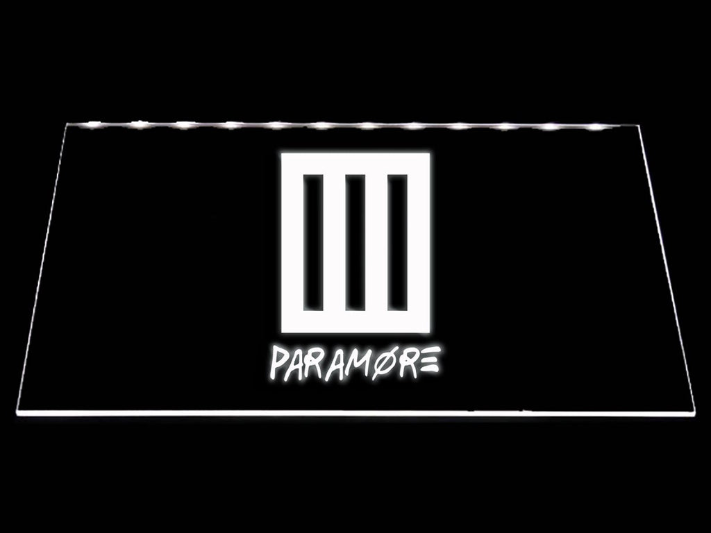 Paramore (2) LED Neon Sign Electrical - White - TheLedHeroes