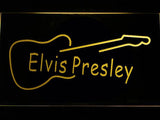 Elvis Presley Guitar LED Neon Sign USB - Yellow - TheLedHeroes