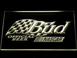 Budweiser Nascar LED Neon Sign USB - Yellow - TheLedHeroes