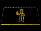 FREE Fallout Vault Boy LED Sign - Yellow - TheLedHeroes