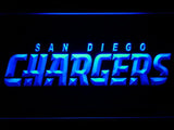 San Diego Chargers (6) LED Neon Sign USB - Blue - TheLedHeroes