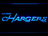 San Diego Chargers (7) LED Neon Sign USB - Blue - TheLedHeroes