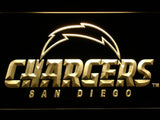 San Diego Chargers (8) LED Neon Sign USB - Yellow - TheLedHeroes