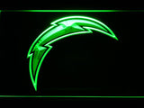 San Diego Chargers (11) LED Neon Sign USB - Green - TheLedHeroes