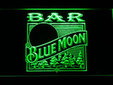 Blue Moon Bar (2) LED Neon Sign Electrical - Green - TheLedHeroes