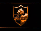 San Diego Chargers (12) LED Neon Sign Electrical - Orange - TheLedHeroes