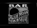 Blue Moon Bar (2) LED Neon Sign Electrical - White - TheLedHeroes