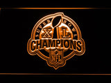 Pittsburgh Steelers Super Bowl XL Champions LED Neon Sign USB - Orange - TheLedHeroes